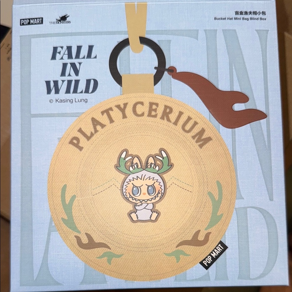 Pop Mart Platcyrerium Bucket Hat Wild Box